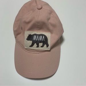 Rae Dunn Mama Bear  Hat - Blush Pink